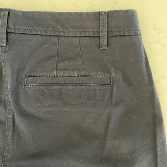 Talbots Girlfriend Chino 7" Cotton Casual Easycare 4 Pocket Shorts Blue Sz 6 - Picture 7 of 11
